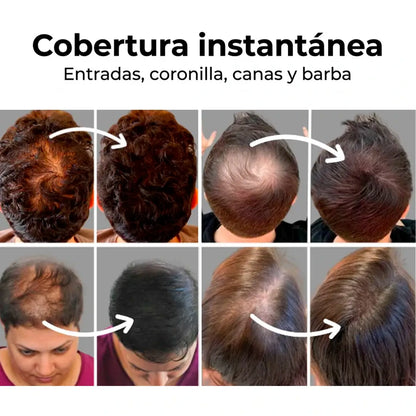 Fibras Capilares Rooty® – Solución rápida para canas y zonas con poco cabello