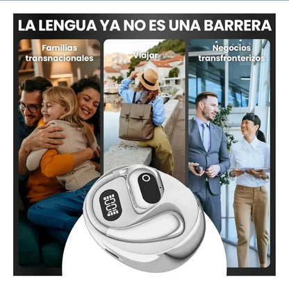 Sett AudiSmart® - Audífonos traductor con IA + Sett Carga Rapida