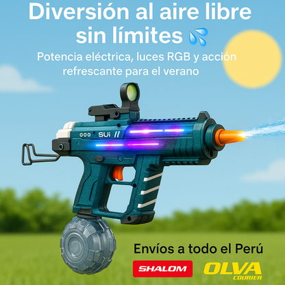 AquaUZI® MT·R - ELECTRICO CON LUCES RGB PREMIUM