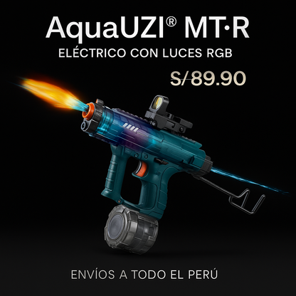 AquaUZI® MT·R - ELECTRICO CON LUCES RGB PREMIUM