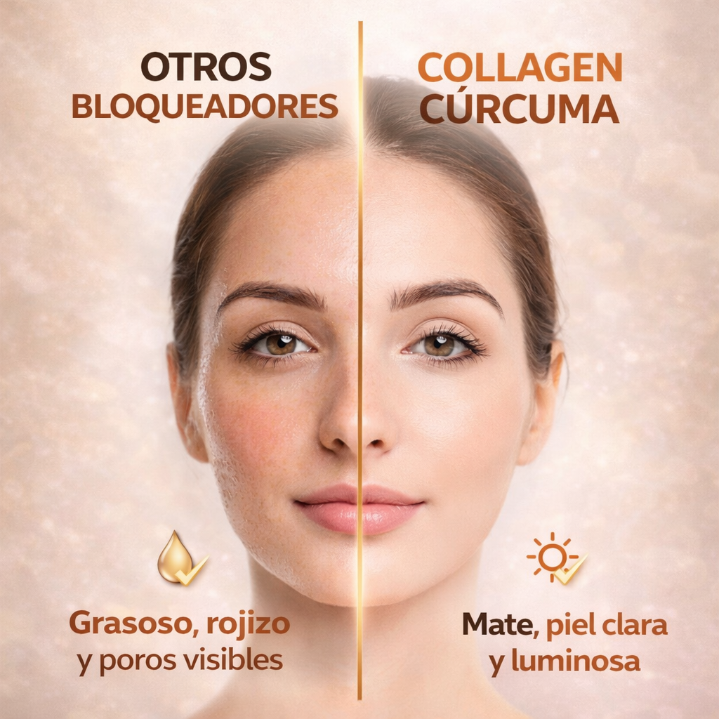 PROTECTOR SOLAR SPF +90  PREMIUM  CON CÚRCUMA Y COLÁGENO Y VITAMINA C