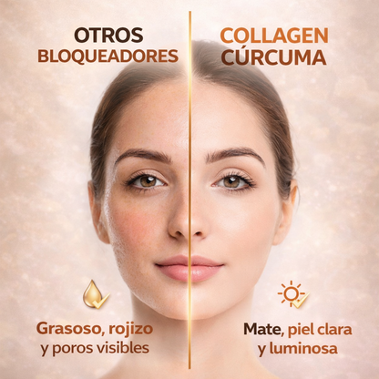 PROTECTOR SOLAR SPF +90  PREMIUM  CON CÚRCUMA Y COLÁGENO Y VITAMINA C