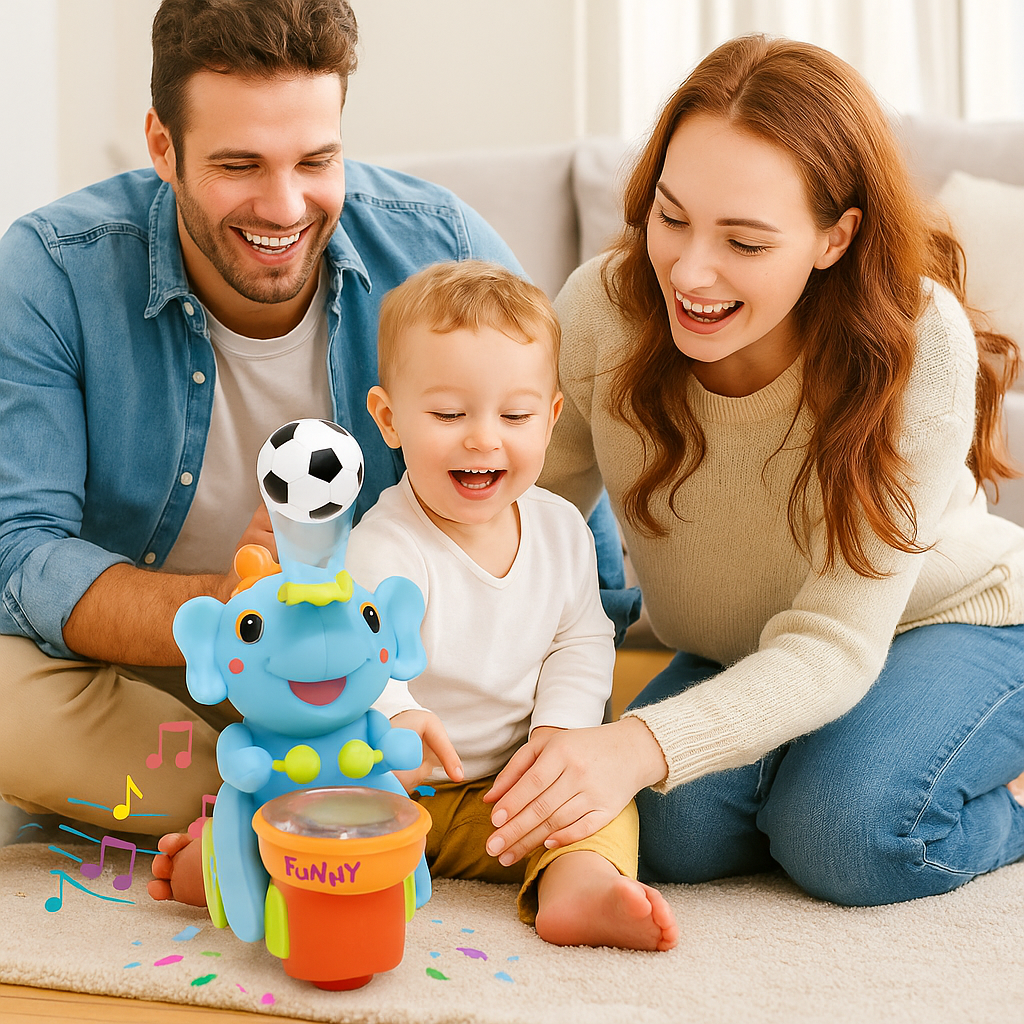 Boomy® - ELEFANTITO - que ayuda la motricidad de tu bebé