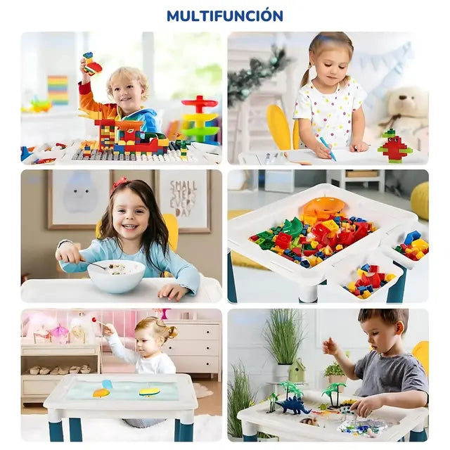 Mesa LEGO Didáctica 88 piezas 3 en 1 MT® Premium